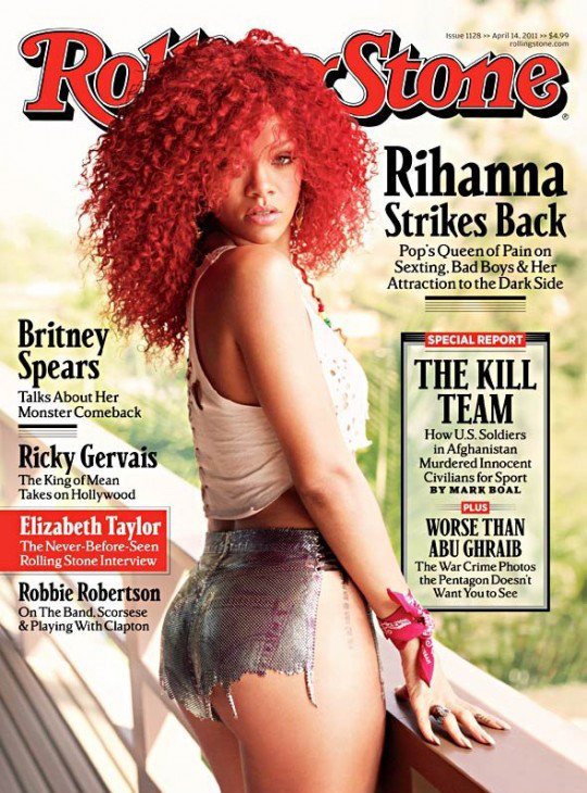 rihanna rolling stone cover 2011. Rihanna, Rolling Stone Cover